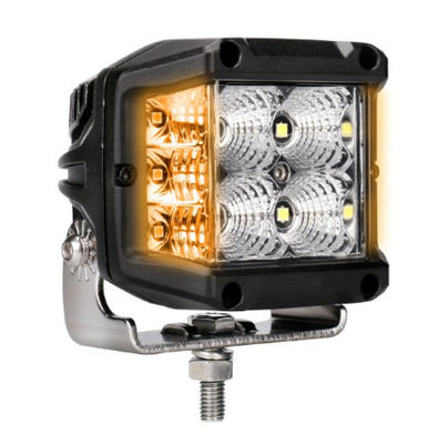 luce a 4 pollici del lavoro di Amber Side Shooter Led Pods dell'inondazione 26W