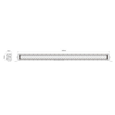 CE 40in 240W LED che guidano per barra luminosa con gli ST riscaldati 16949 della lente