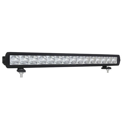 Barra luminosa esile 45W a 20 pollici IP69K di fila LED del fascio stretto di UTV singola con i sostegni