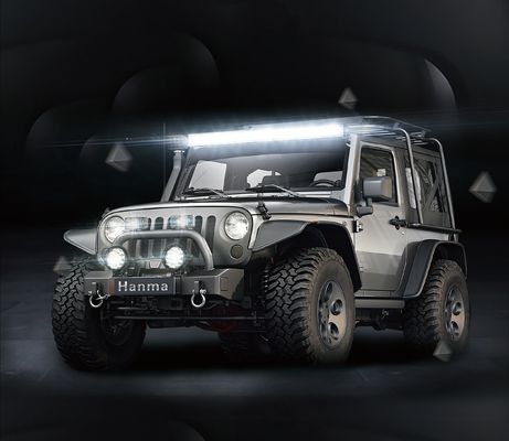 barra luminosa impermeabile di fila LED del doppio di RoHS del CE dell'inondazione 90deg della barra luminosa di volt 6000k 12 LED di 21.5in