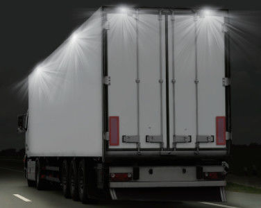 Il camion dei vigili del fuoco del fascio 52W dell'inondazione ha condotto la luce 150mm contabilità elettromagnetica di scena