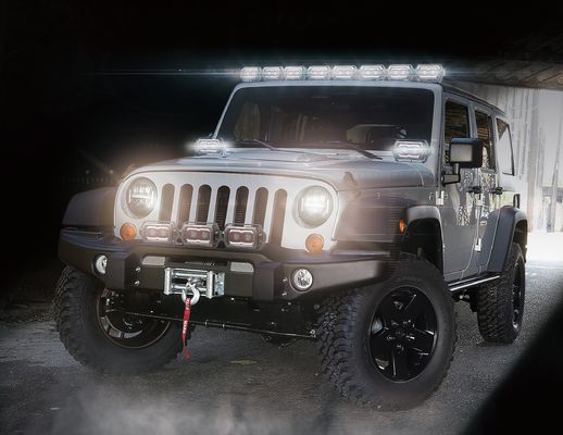 L'alta barra luminosa 283W a 42 pollici 21600 il lm Lightbar del lume con Osram ha condotto il chip per l'automobile del camion