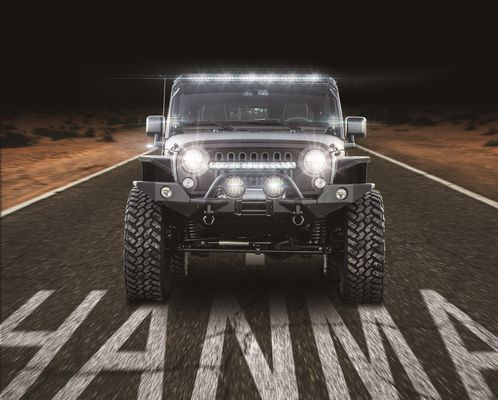 Barra luminosa doppia a 50 pollici di fila LED di Off Road per i camion 341W 5700K IP69K