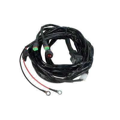 Fusibile automobilistico leggero di CC 24V 25cm del cablaggio ISO9001 del cavo del lavoro impermeabile