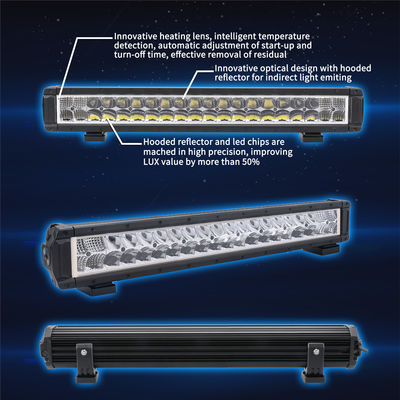 Doppia barra luminosa a 20 pollici 145w R112 di fila LED