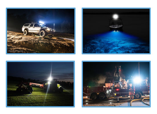 96w l'alto lume d'abitazione di alluminio LED funziona 5200lm leggero